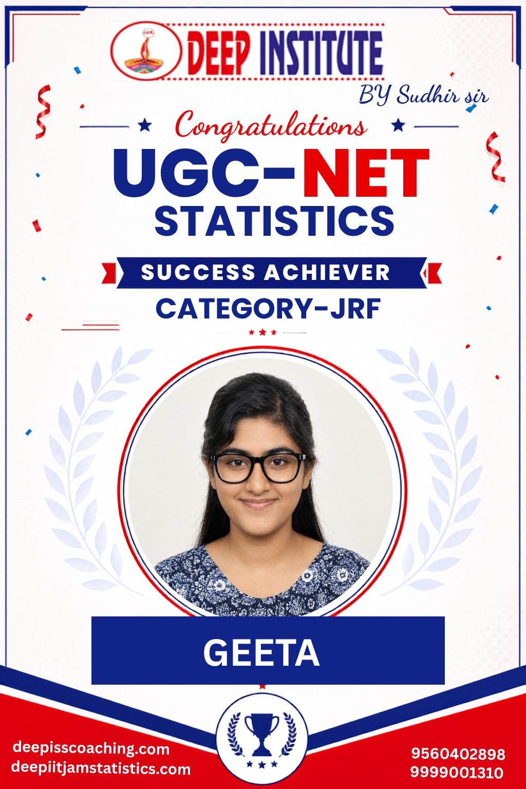  ISS achiever, Deep Institute