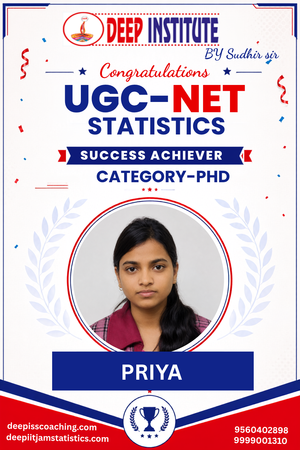  ISS achiever, Deep Institute
